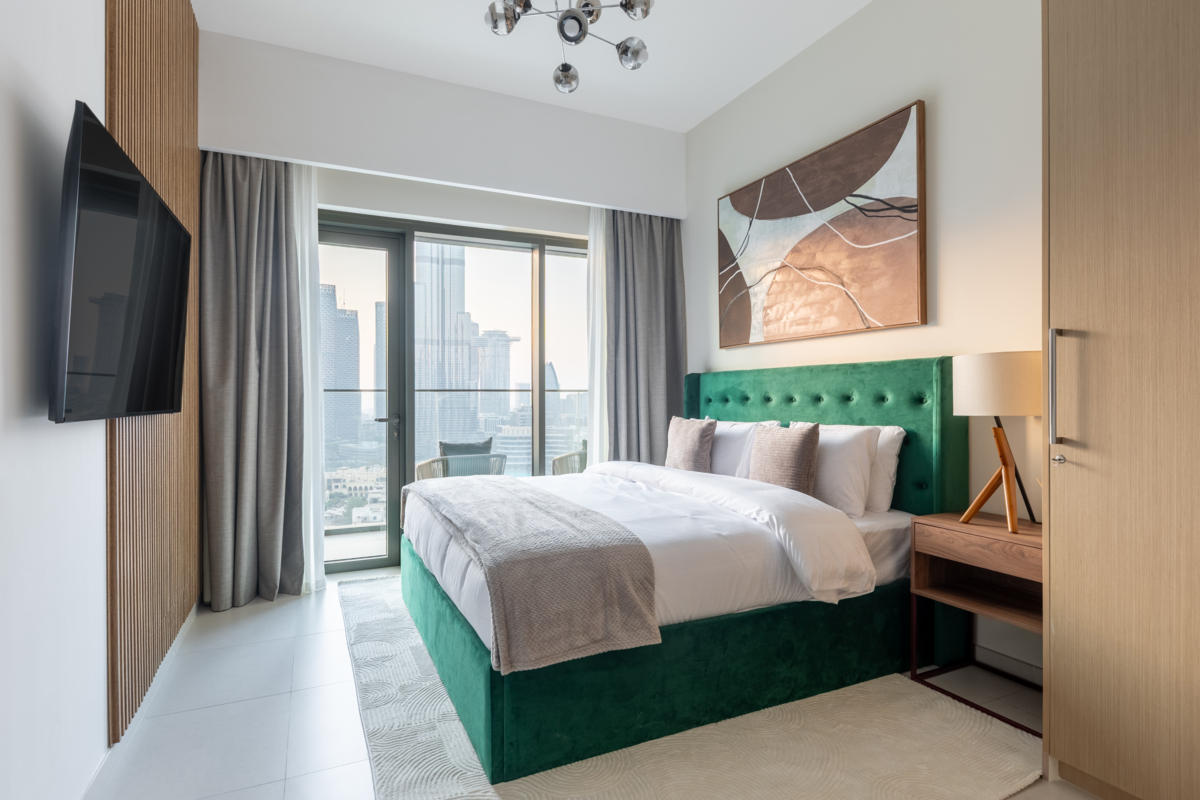 Стильные апартаменты с 2 спальнями в Burj Royale 1 – 4
