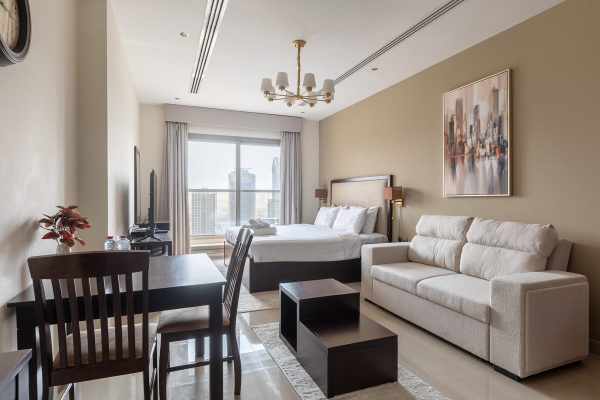 Studio in Elite Downtown Residence 1 – 1